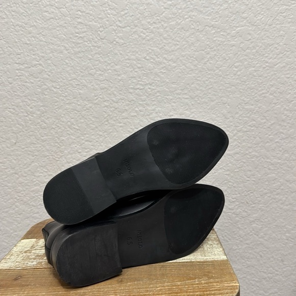 Nisolo Classic Chelsea Commuter Black Leather Booties Size 6.5 - Picture 8 of 9